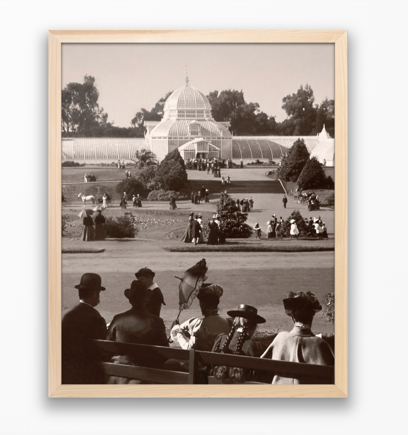 Conservatory of Flowers, Golden Gate Park, 1897