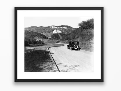 Hollywoodland and the Hollywood Hills, 1923
