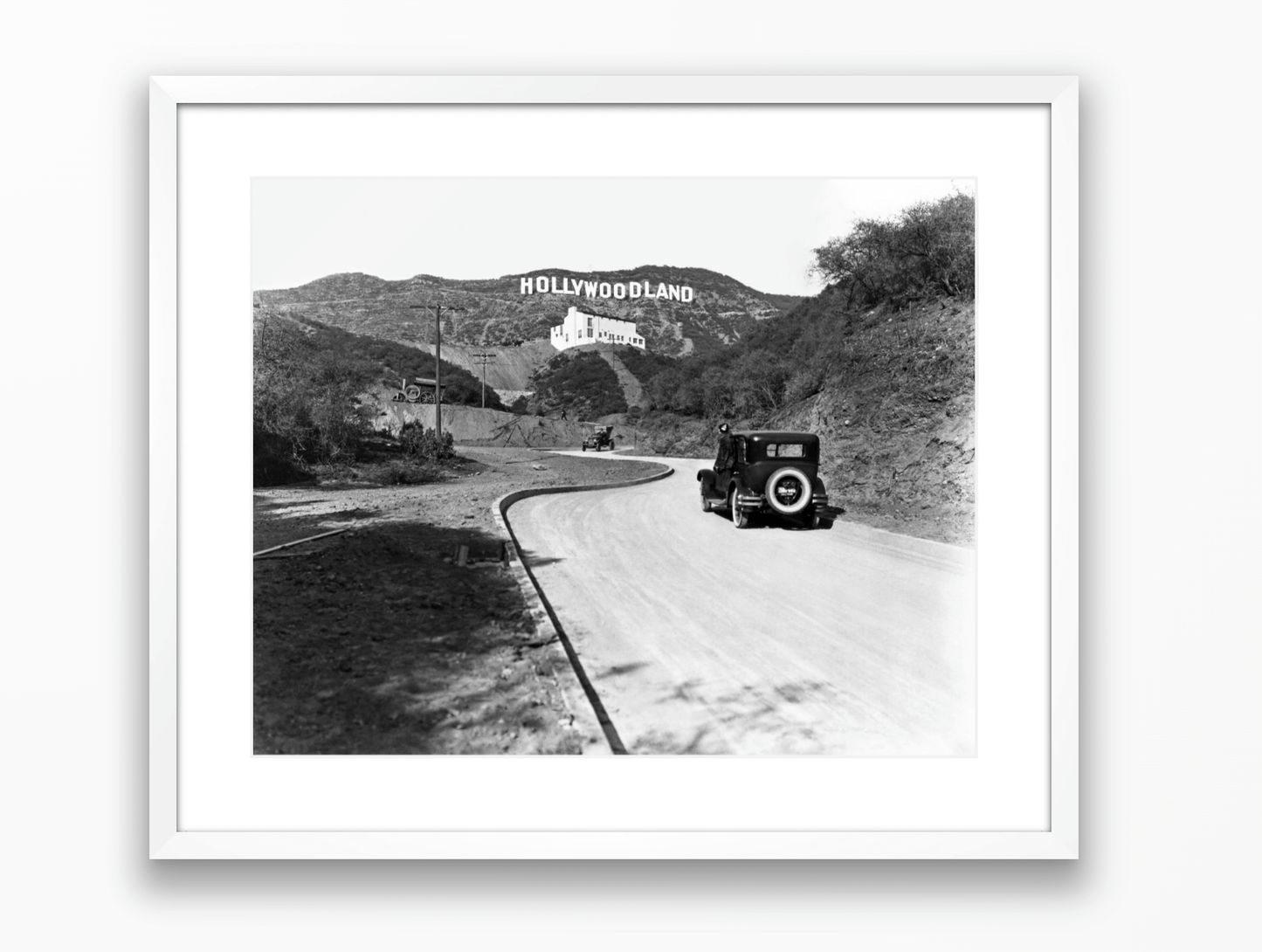 Hollywoodland and the Hollywood Hills, 1923