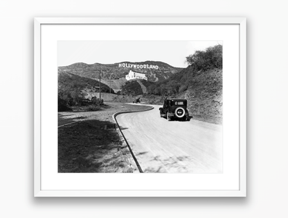 Hollywoodland and the Hollywood Hills, 1923