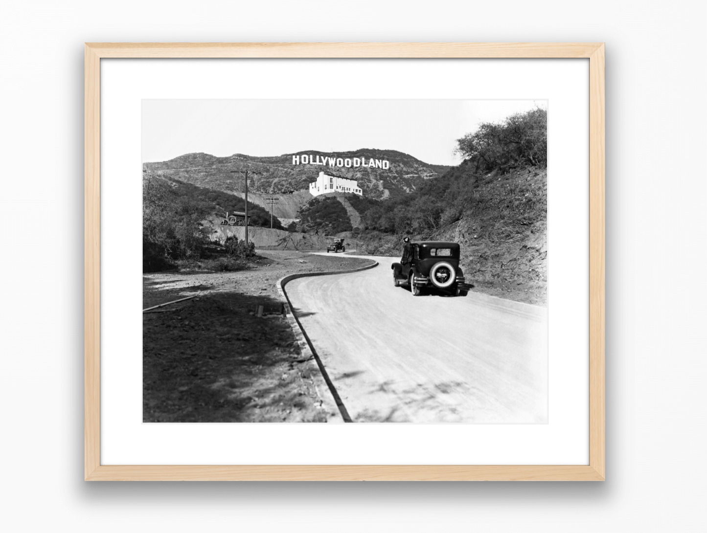 Hollywoodland and the Hollywood Hills, 1923