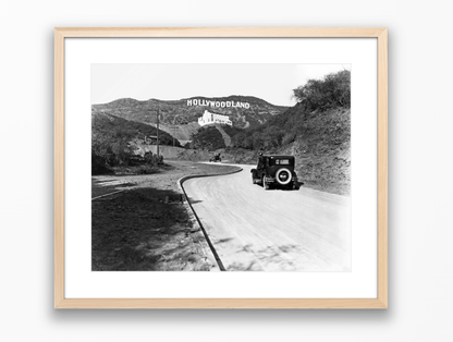 Hollywoodland and the Hollywood Hills, 1923