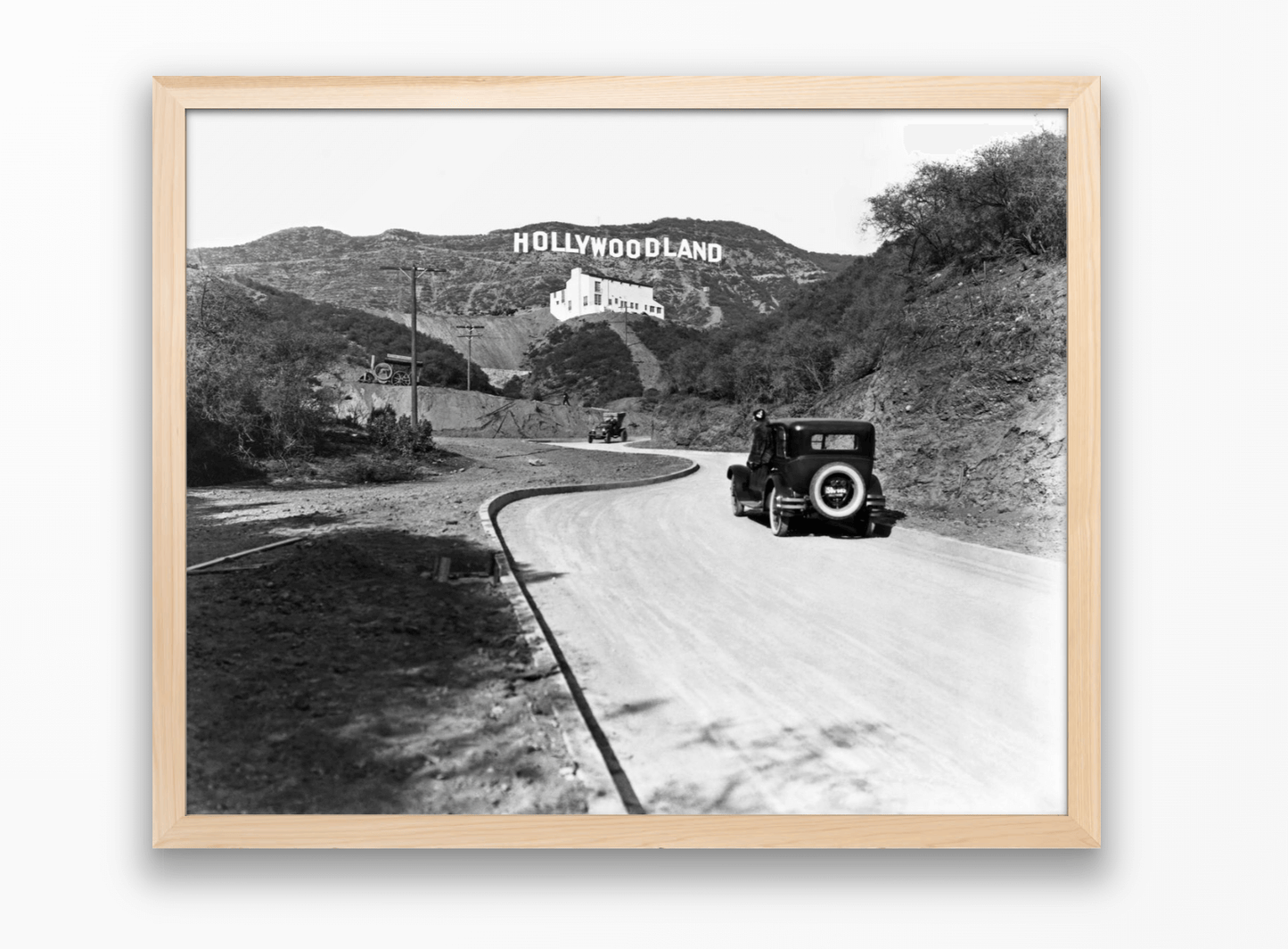 Hollywoodland and the Hollywood Hills, 1923
