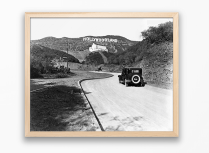 Hollywoodland and the Hollywood Hills, 1923