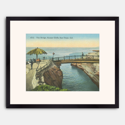 The Bridge, Sunset Cliffs, San Diego circa 1915