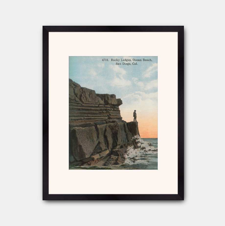 Rocky Ledges, Ocean Beach, San Diego, 1900s