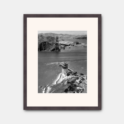 Golden Gate Bridge Under Construction, 1934