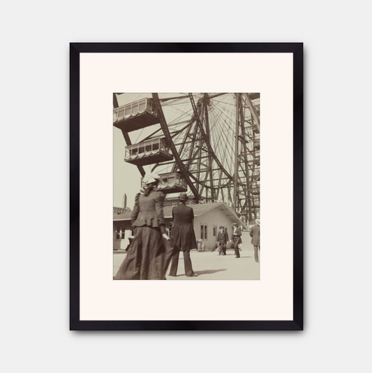 Large Ferris Wheel at the World's Columbian Exposition, Chicago, 1893