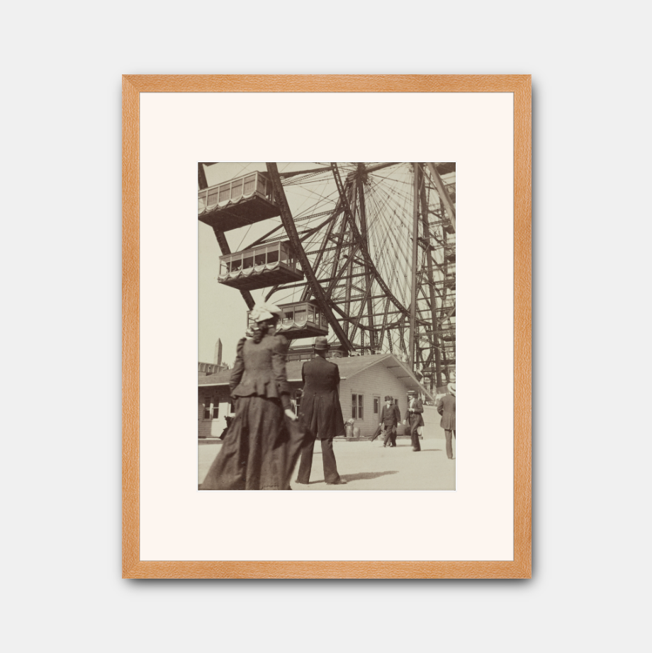Large Ferris Wheel at the World's Columbian Exposition, Chicago, 1893