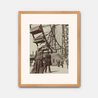 Large Ferris Wheel at the World's Columbian Exposition, Chicago, 1893