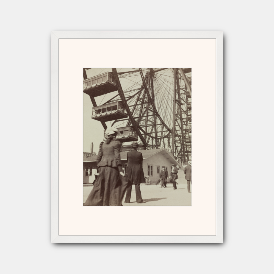 Large Ferris Wheel at the World's Columbian Exposition, Chicago, 1893