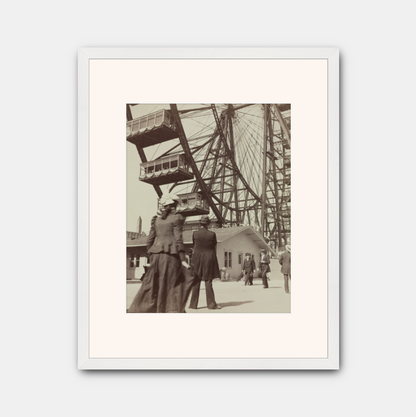 Large Ferris Wheel at the World's Columbian Exposition, Chicago, 1893