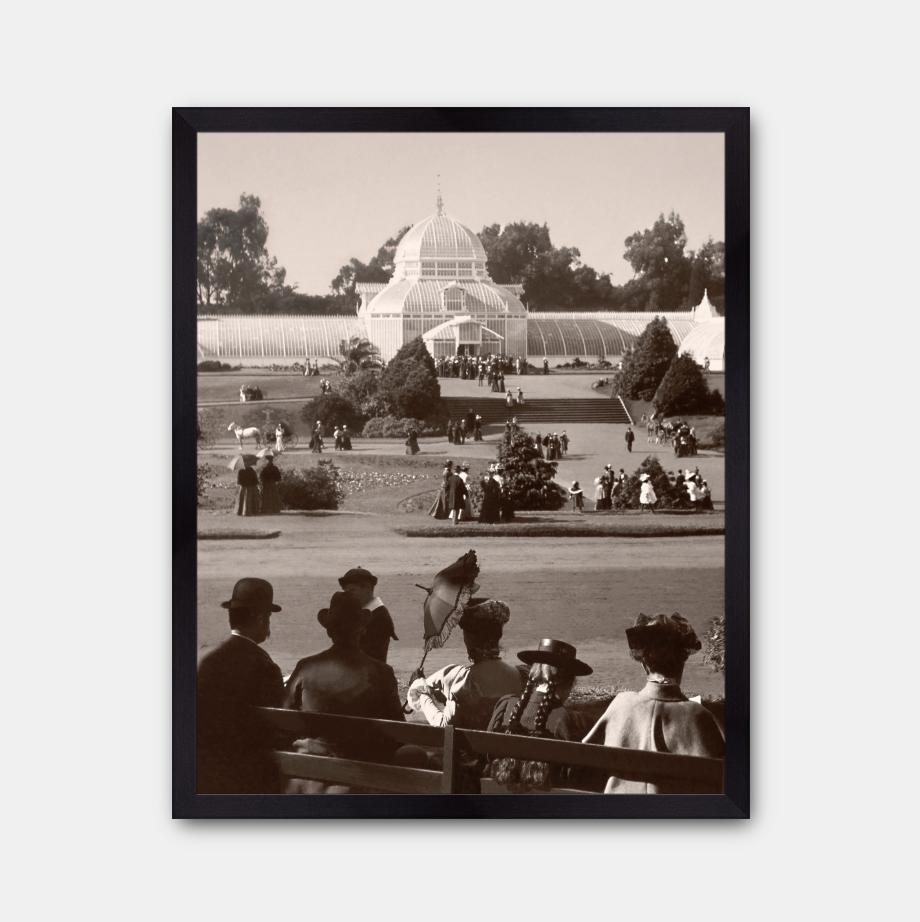 Conservatory of Flowers, Golden Gate Park, 1897