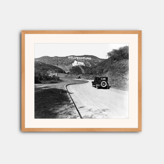 Hollywoodland and the Hollywood Hills, 1923