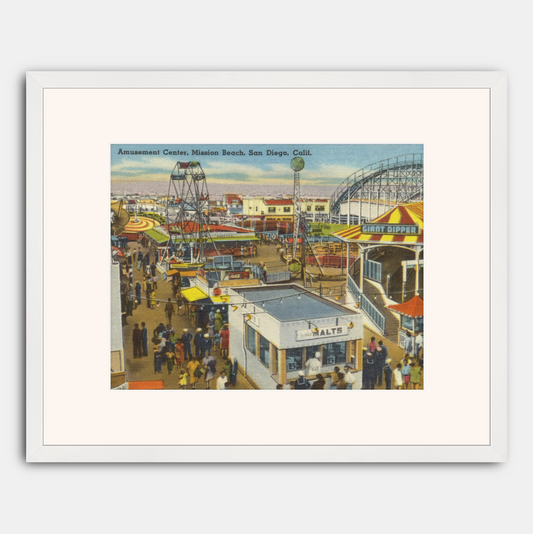 Belmont Park, Mission Beach, San Diego, 1940s