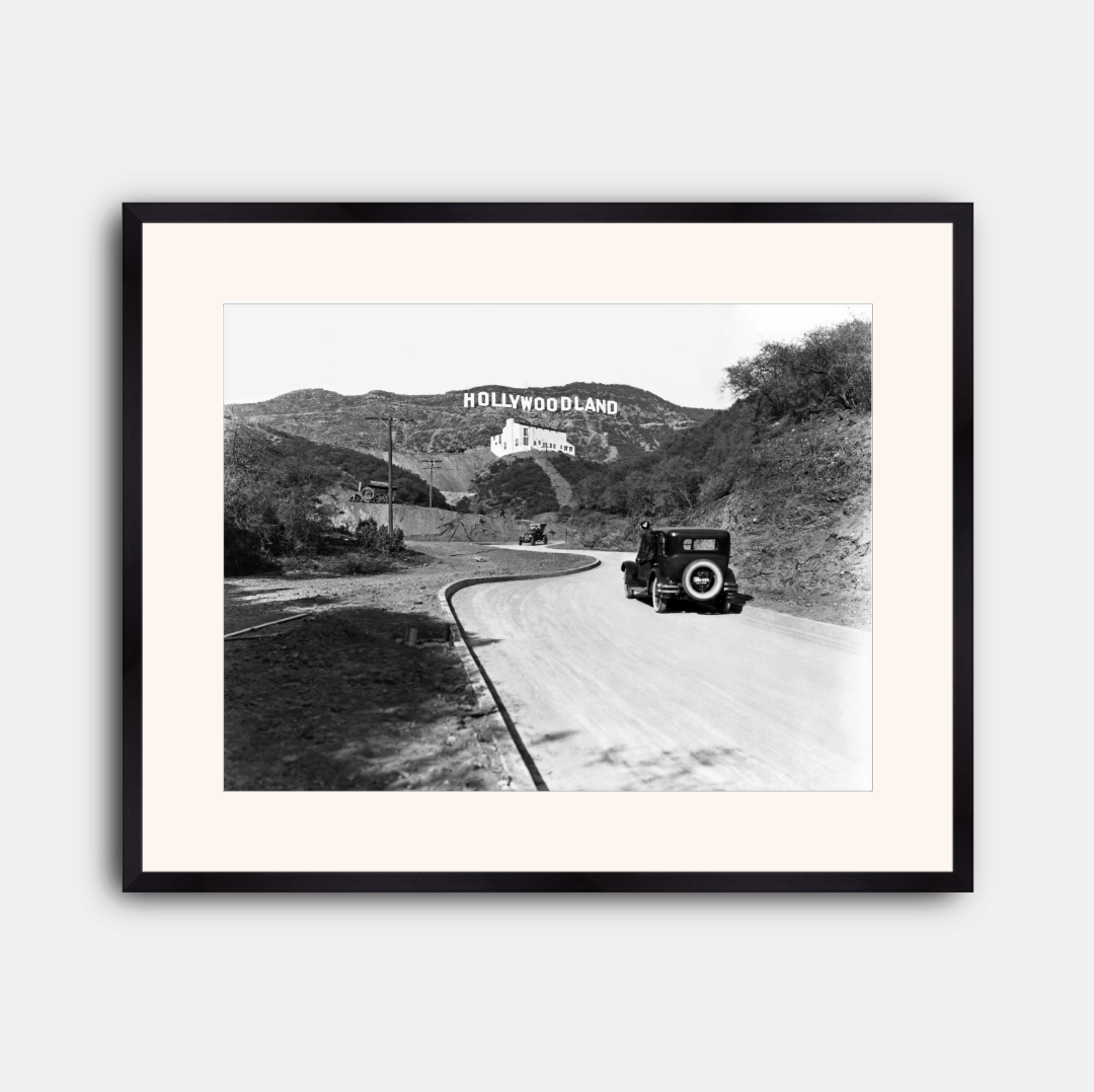 Hollywoodland and the Hollywood Hills, 1923