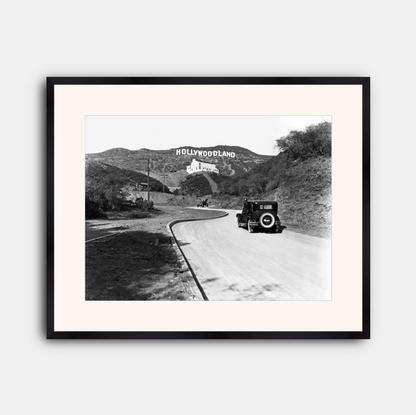 Hollywoodland and the Hollywood Hills, 1923