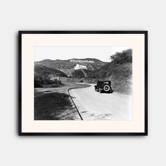Hollywoodland and the Hollywood Hills, 1923
