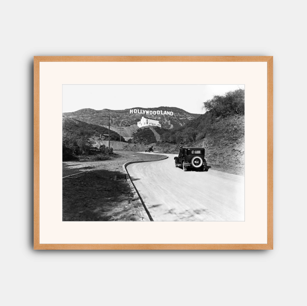 Hollywoodland and the Hollywood Hills, 1923