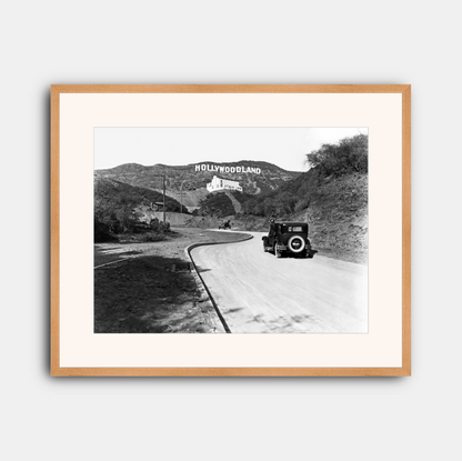 Hollywoodland and the Hollywood Hills, 1923