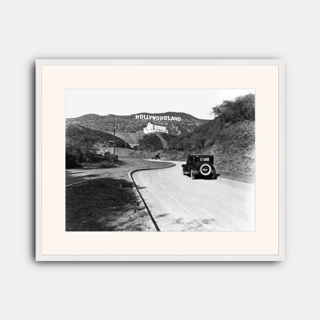 Hollywoodland and the Hollywood Hills, 1923