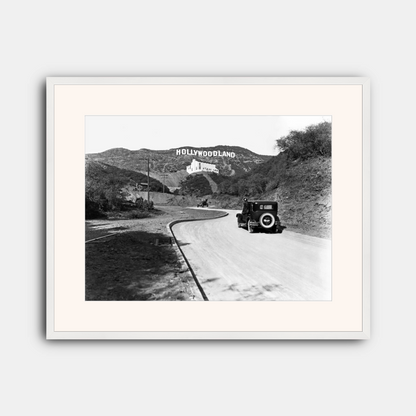 Hollywoodland and the Hollywood Hills, 1923