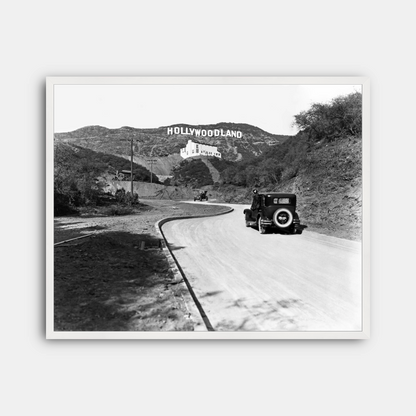 Hollywoodland and the Hollywood Hills, 1923