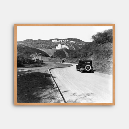 Hollywoodland and the Hollywood Hills, 1923