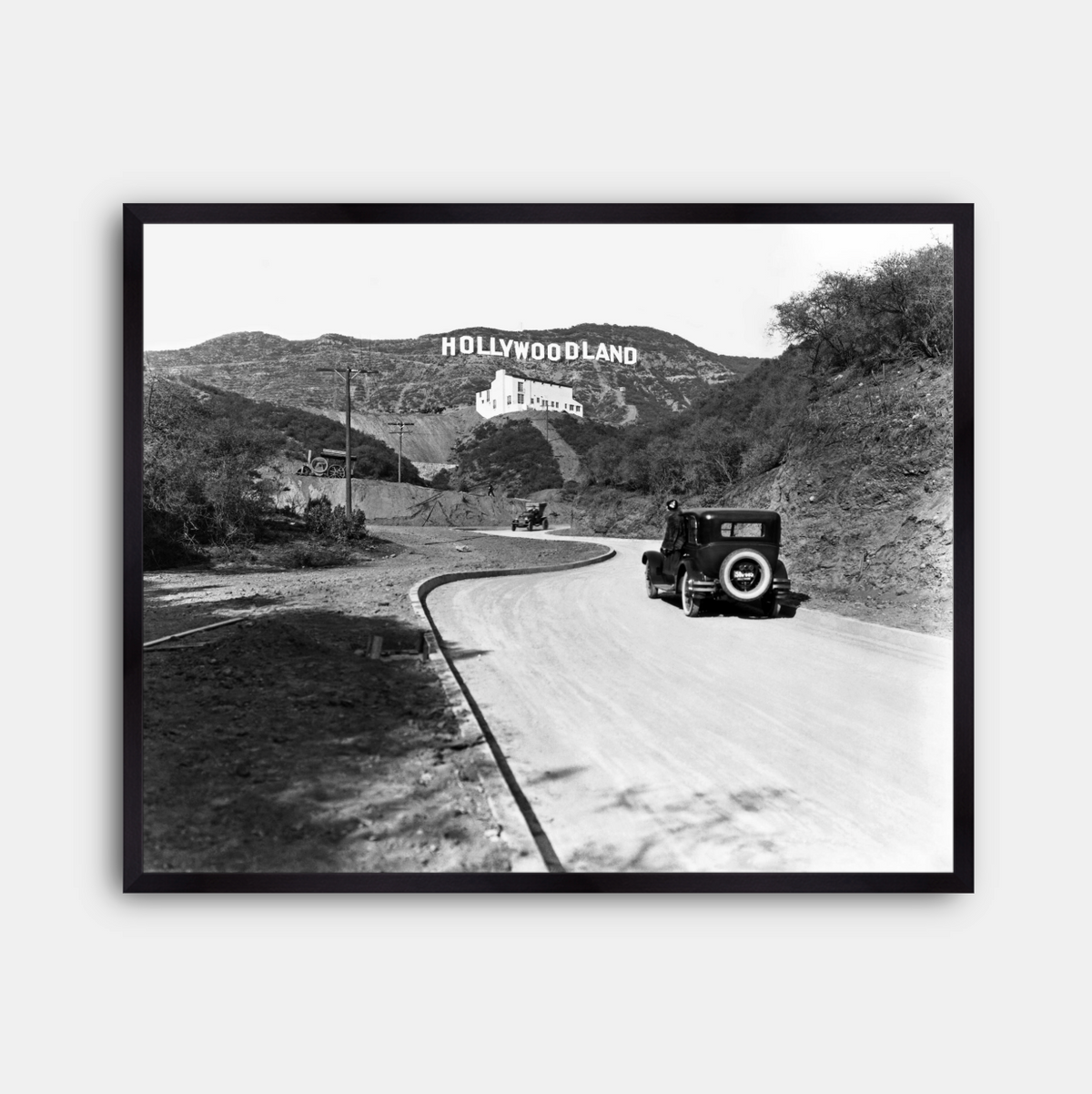 Hollywoodland and the Hollywood Hills, 1923