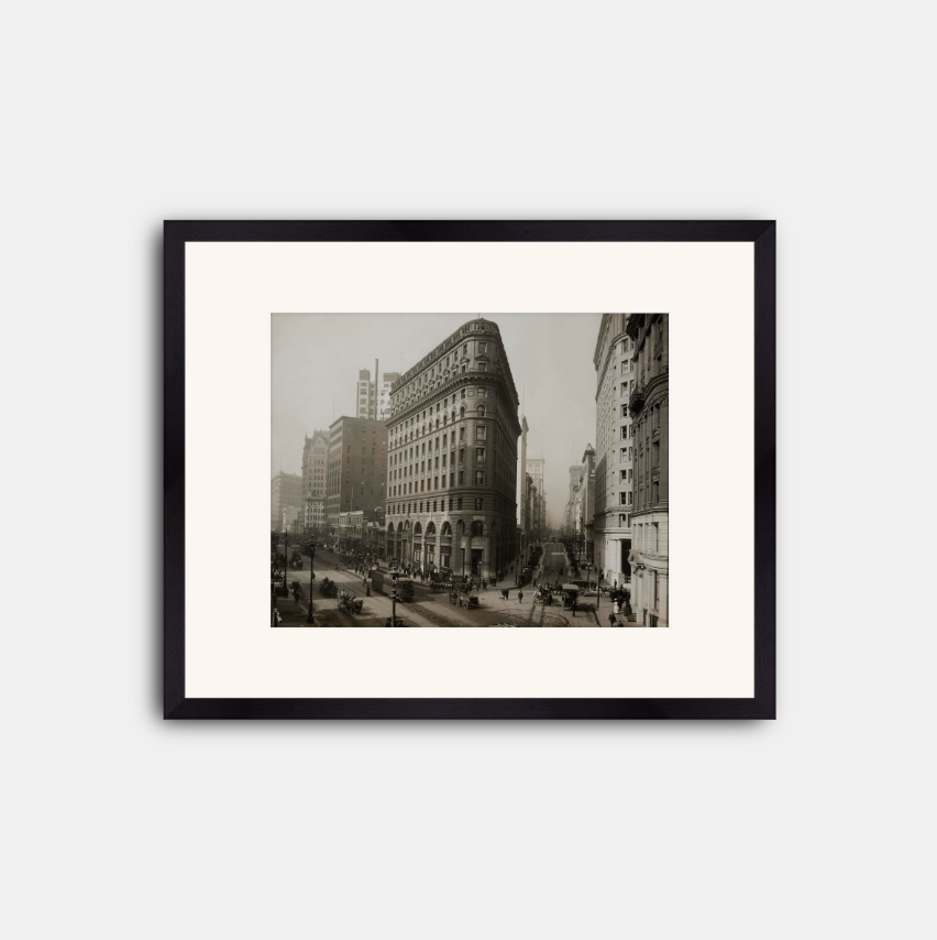 Market, Post & Montgomery Streets, c. 1910