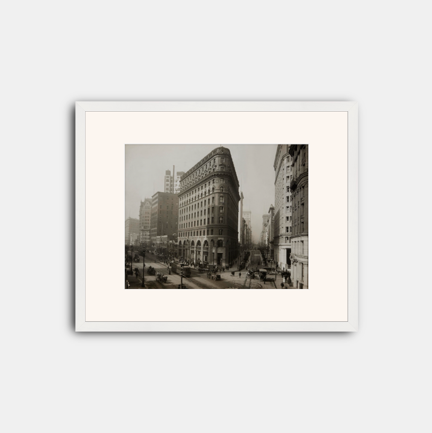 Market, Post & Montgomery Streets, c. 1910
