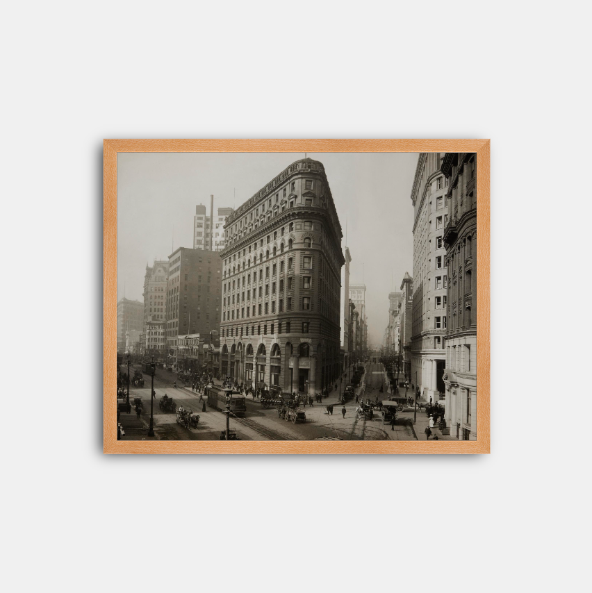Market, Post & Montgomery Streets, c. 1910