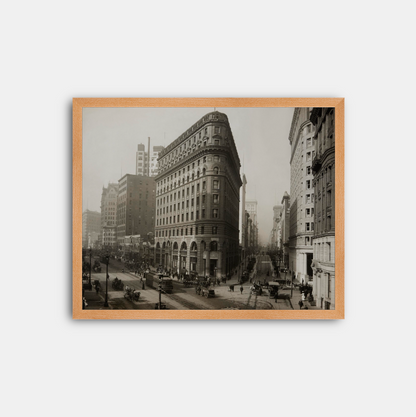 Market, Post & Montgomery Streets, c. 1910