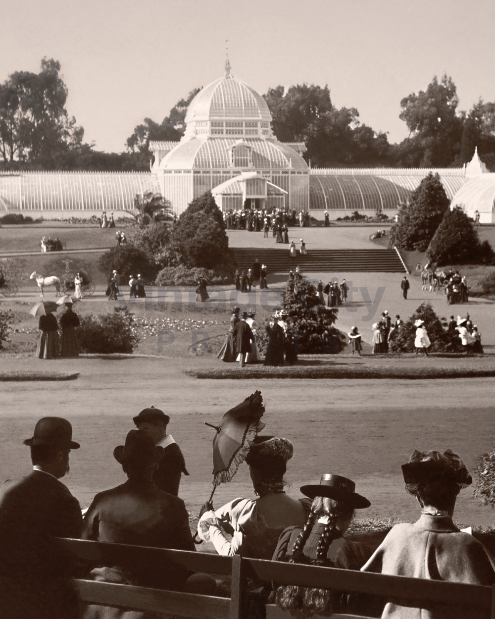 Conservatory of Flowers, Golden Gate Park, 1897