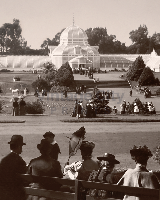 Conservatory of Flowers, Golden Gate Park, 1897