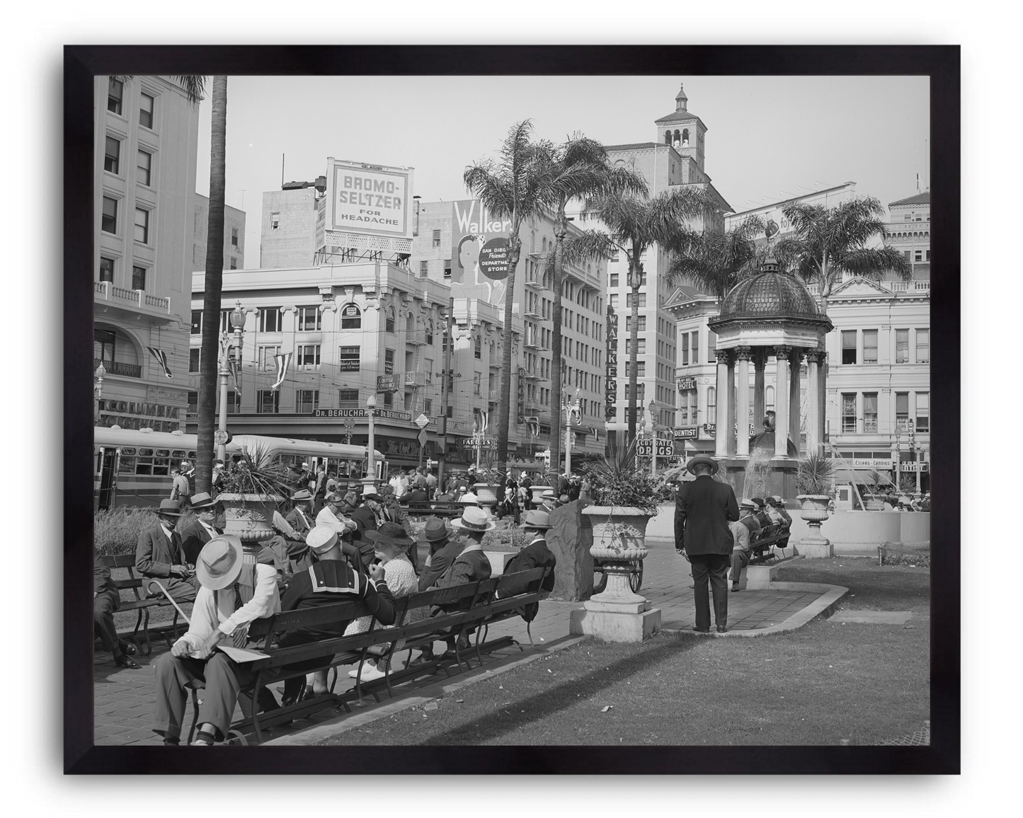 Horton Plaza, San Diego, May 1941