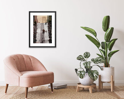 California Street Cable Car at Leavenworth, 1985