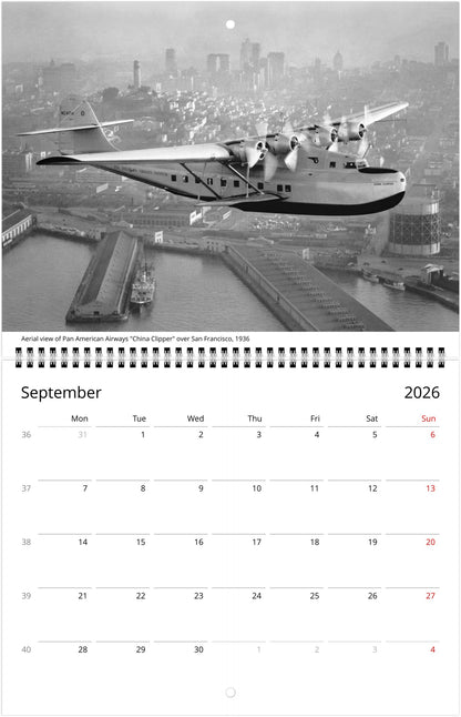 History of San Francisco — 2026 Wall Calendar