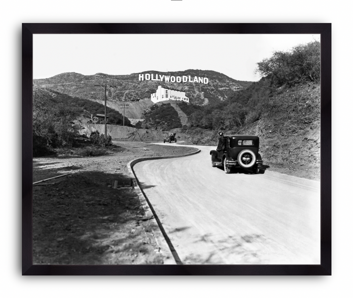 Hollywoodland and the Hollywood Hills, 1923
