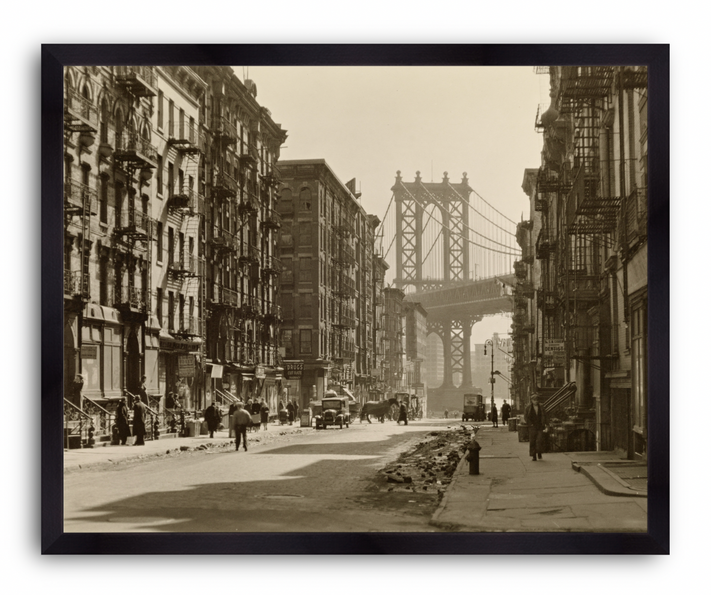 Pike and Henry Streets, Manhattan, 1936