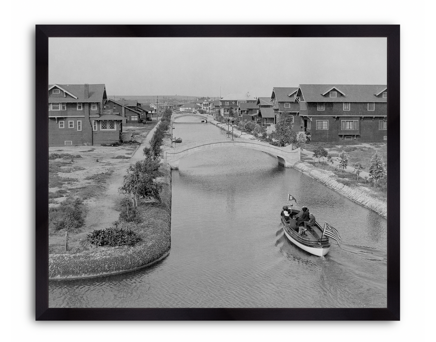 Aldebaran Canal, Venice, California, 1911