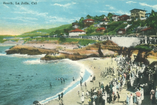 La Jolla Cove, circa 1900s.