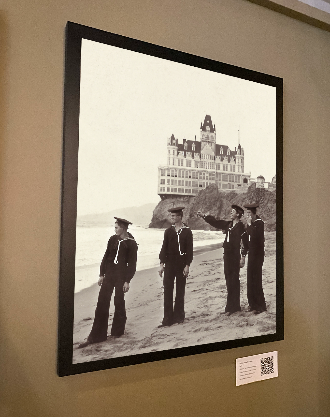 Sailors at the Cliff House, 1901